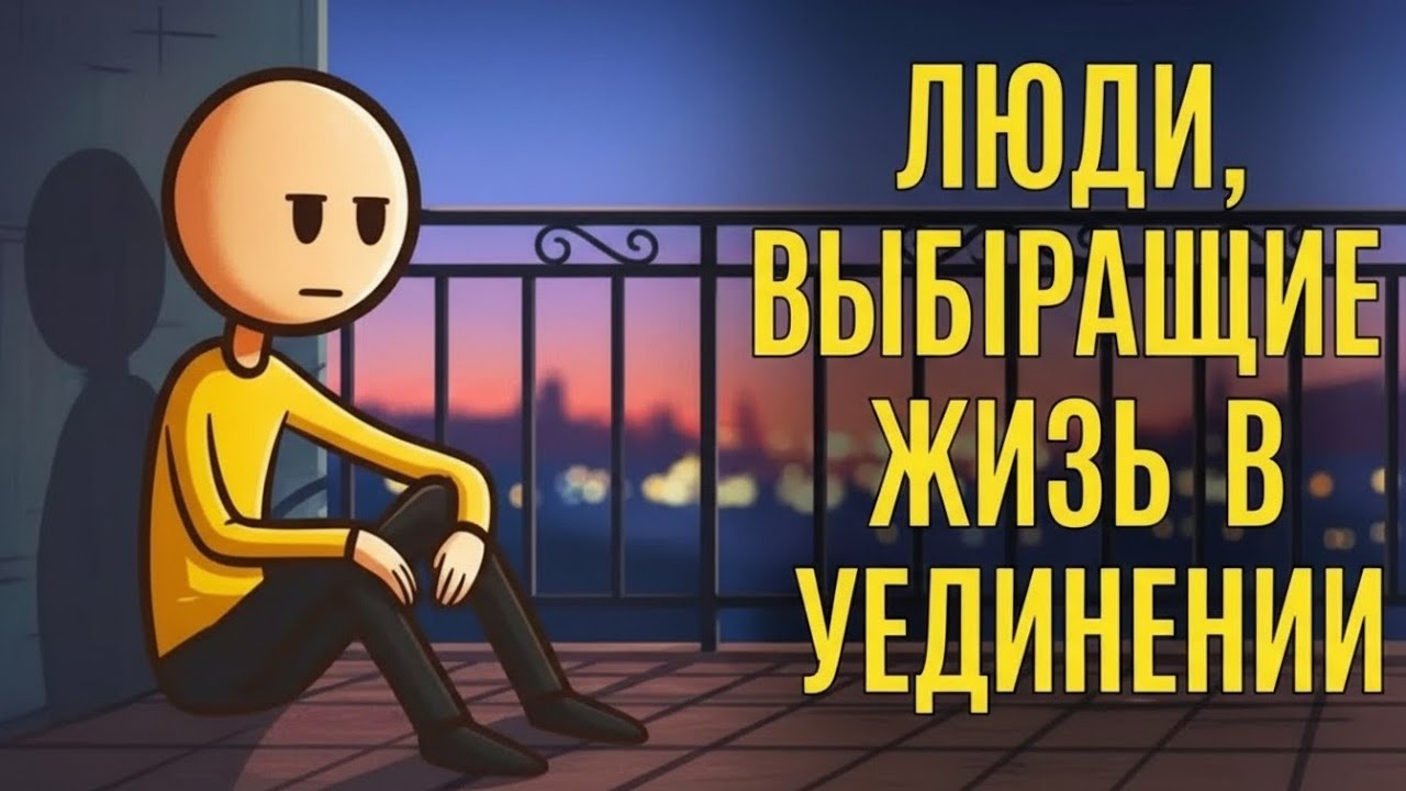 Психология людей, выбравших жизнь в одиночестве.