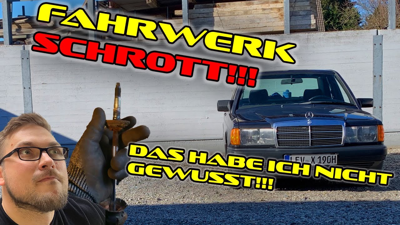 Mercedes W201 Stoßdämpfer tauschen