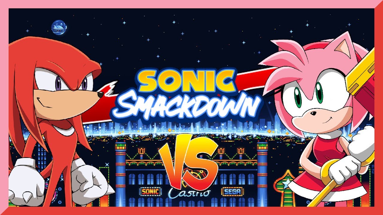 WHO'S THE STRONGEST?! - Knuckles and Amy play Sonic Smackdown!