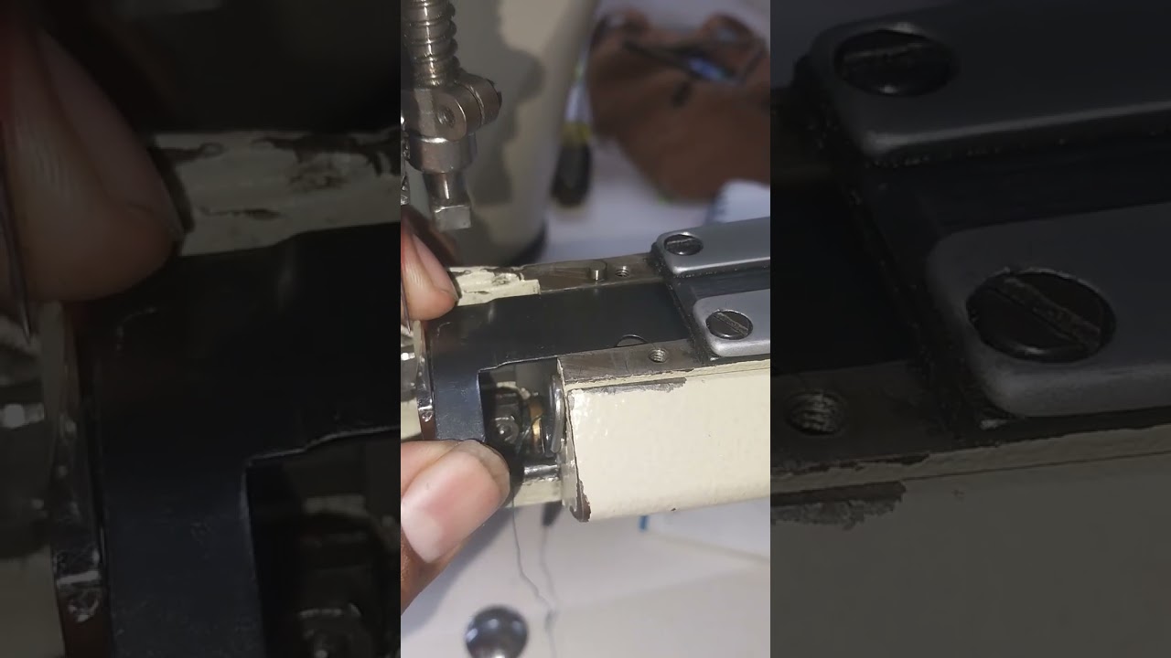 Ajuste de angulo del looper  Maquina flatseamer