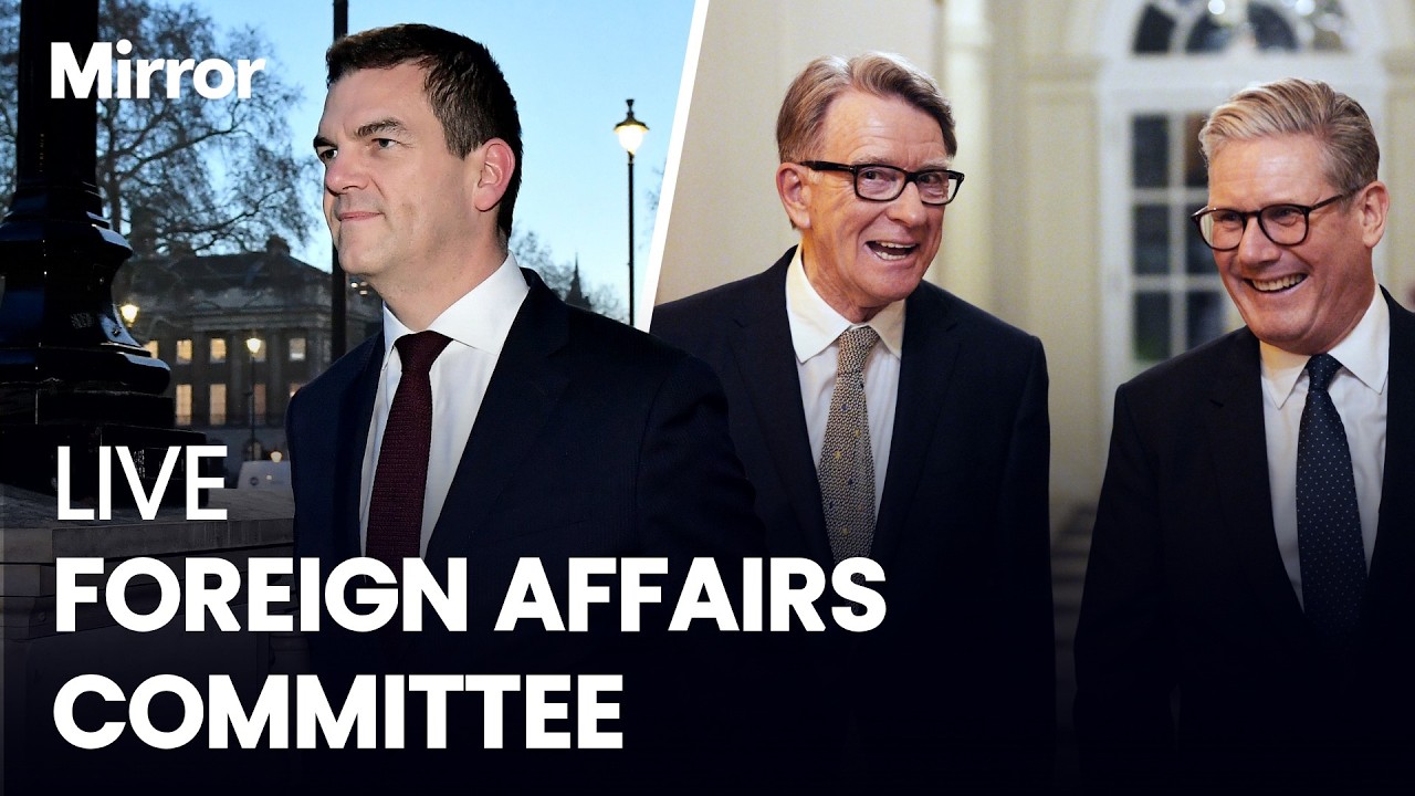 LIVE: Sir Olly Robbins to appear before Foreign Affairs Committee