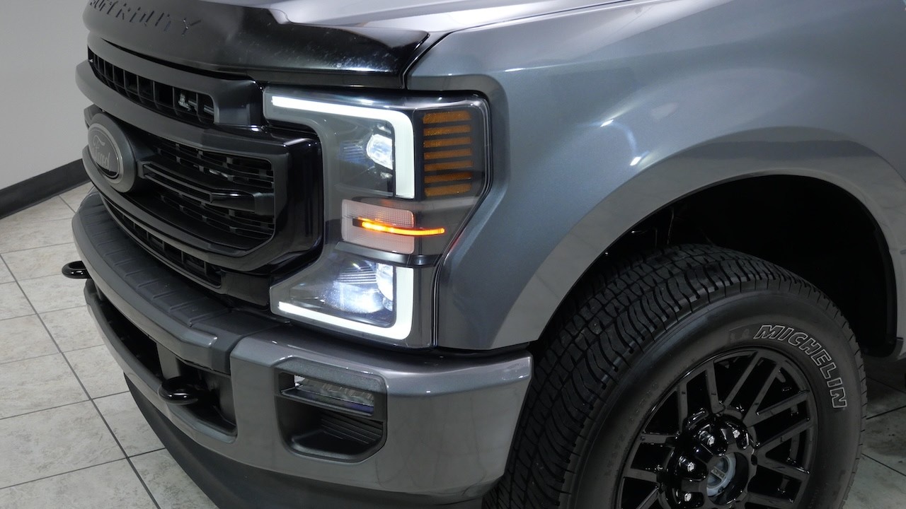 2022 Ford F-250 Lariat 6.7L Power Stroke 4x4 Walkaround | Black Appearance Pkg | NTTS