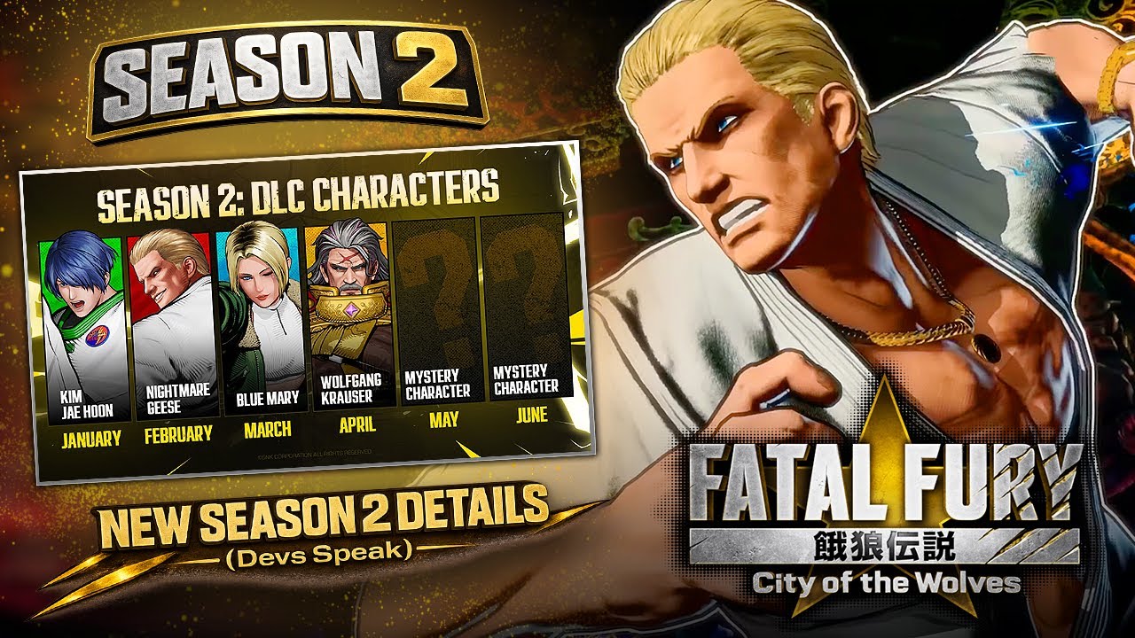 Fatal Fury: City of the Wolves Season 2 — Devs Confirm NEW Stages, UI Overhaul & Geese Surprises!