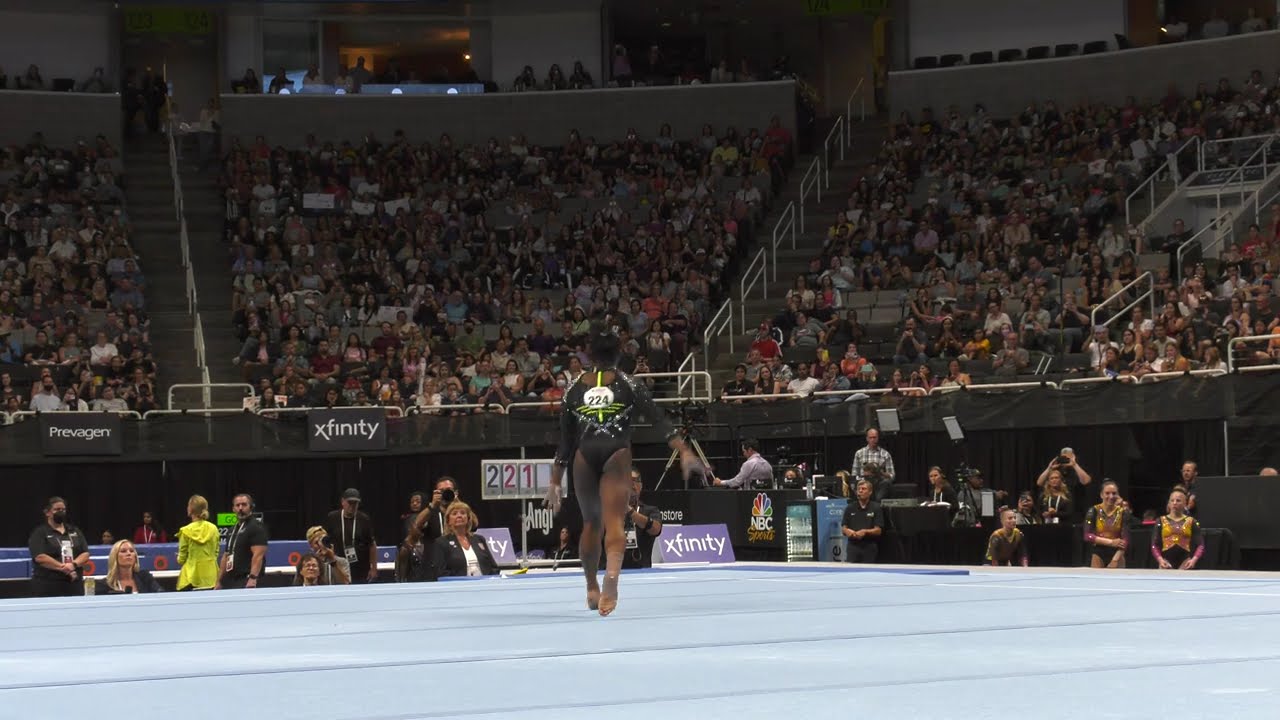 Simone Biles  - Floor Exercise -  2023 Xfinity U.S.  Championships  - Senior Women Day 2