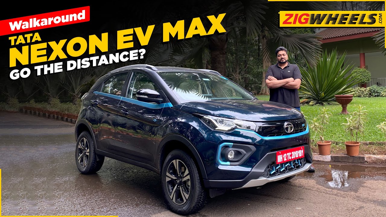 Tata Nexon EV Max Walkaround | Upgraded Alternative! | All changes and details