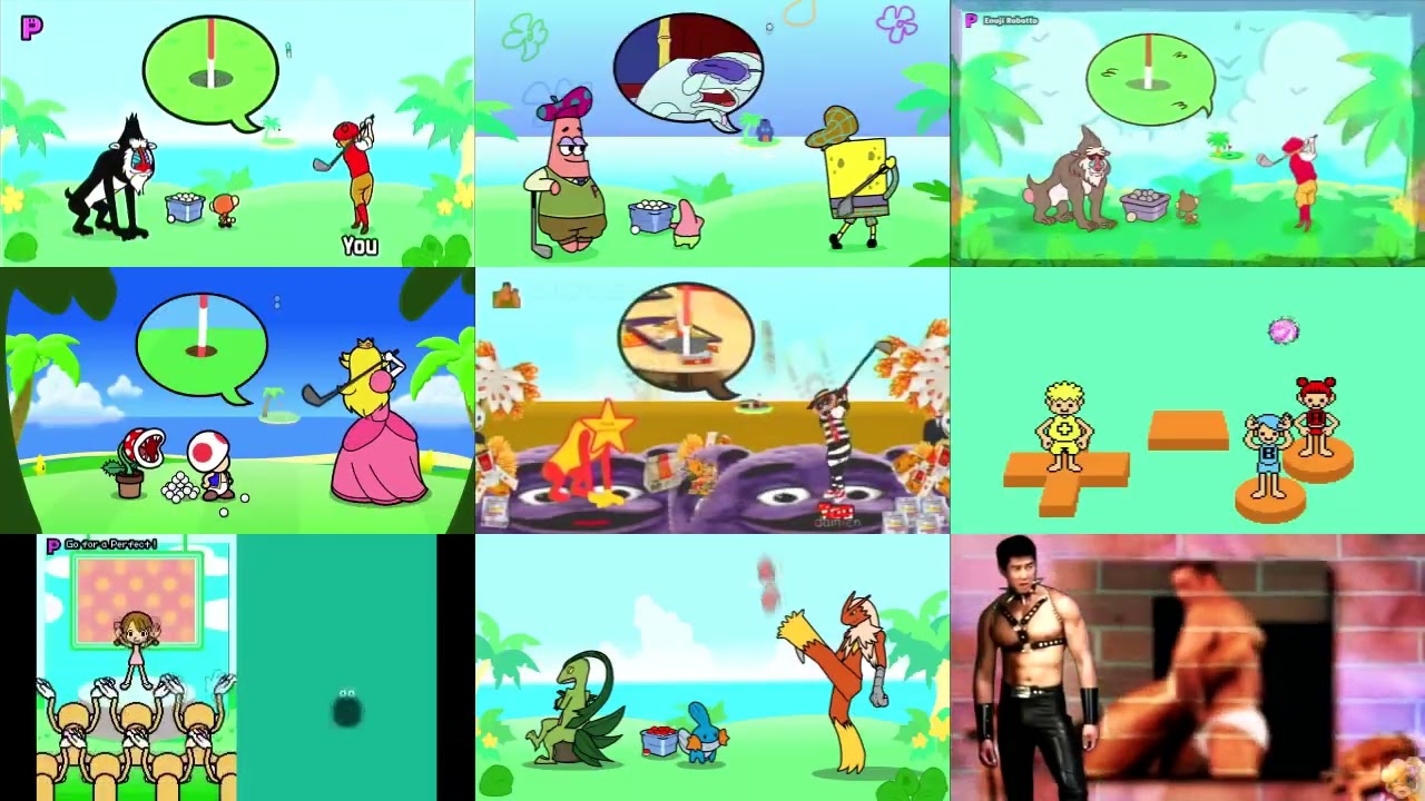 Rhythm Heaven Fever Remix 10 Mashup with 9 Versions