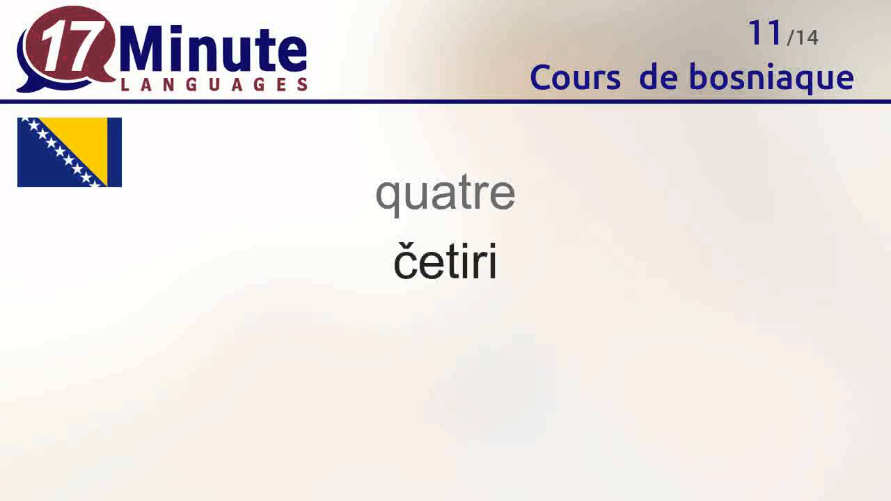 Cours  de bosniaque gratuit (vidéo)