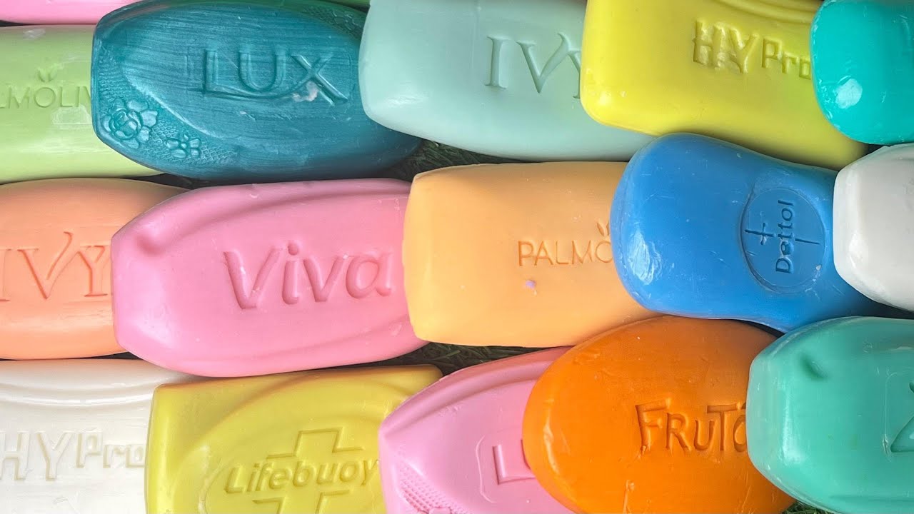 Hypnotic Vibrant Soap ASMR | Colorful Satisfying, You Can’t Look Away From