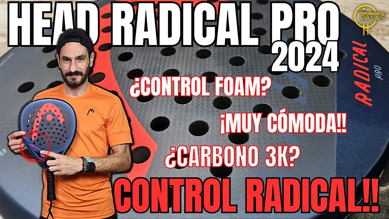 HEAD RADICAL PRO 2024...Llega el momento del CONTROL! #padel