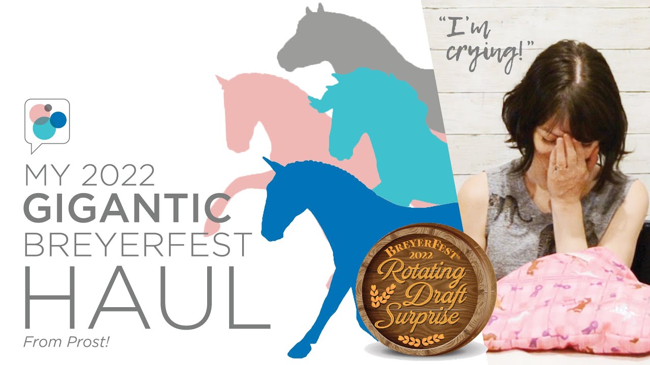 My BreyerFest Haul | the model that made me cry | Prost 2022
