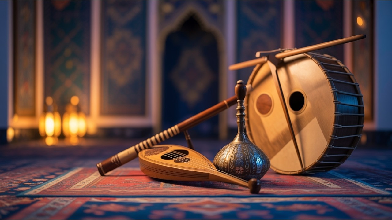 Sufi Müzik Ney Ud Orta Tempo İç Huzur Akışı 1 Saat 46 Dakika 🌙