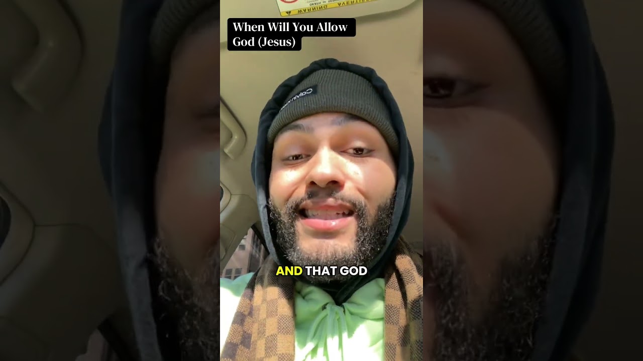 When Will You Allow God (Jesus) #fyp #contentcreator #christianity 
