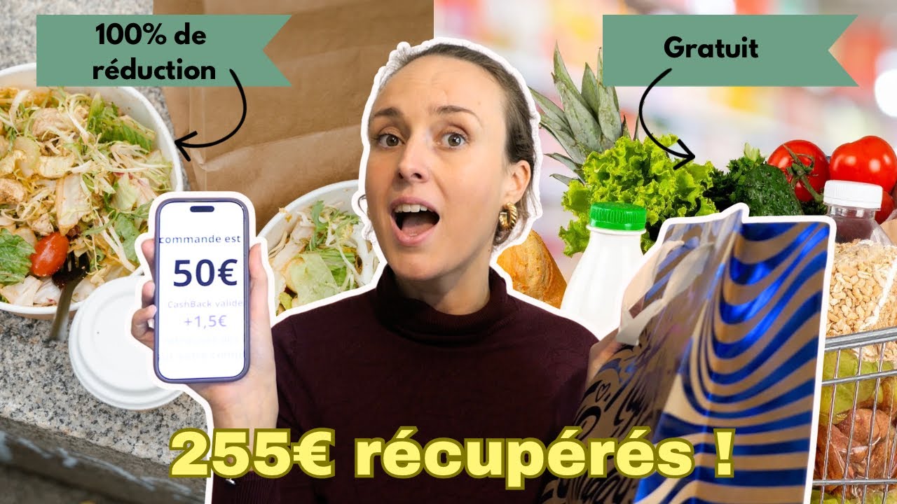 Comment vivre une semaine en dépensant 0€ grâce aux applis (marche, cashback, livraisons ...) ?