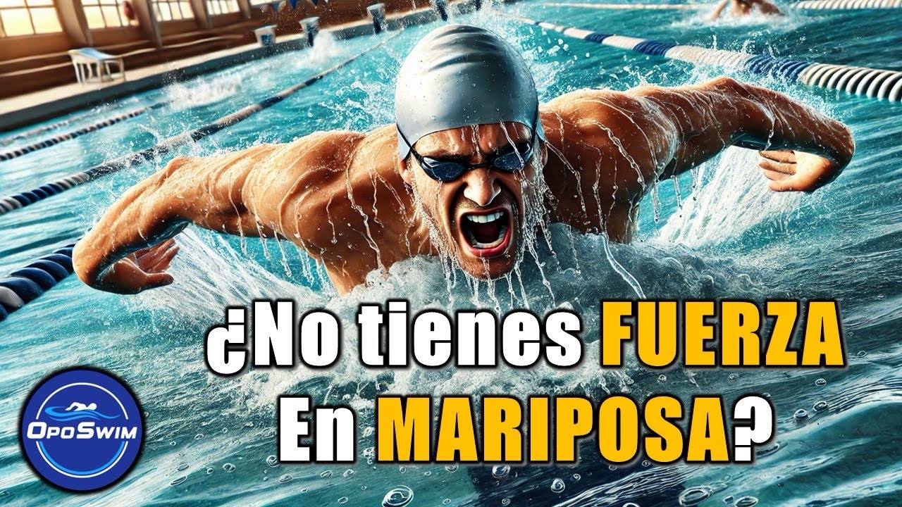 ¿NO TIENES FUERZA en MARIPOSA? | Mariposa Natación