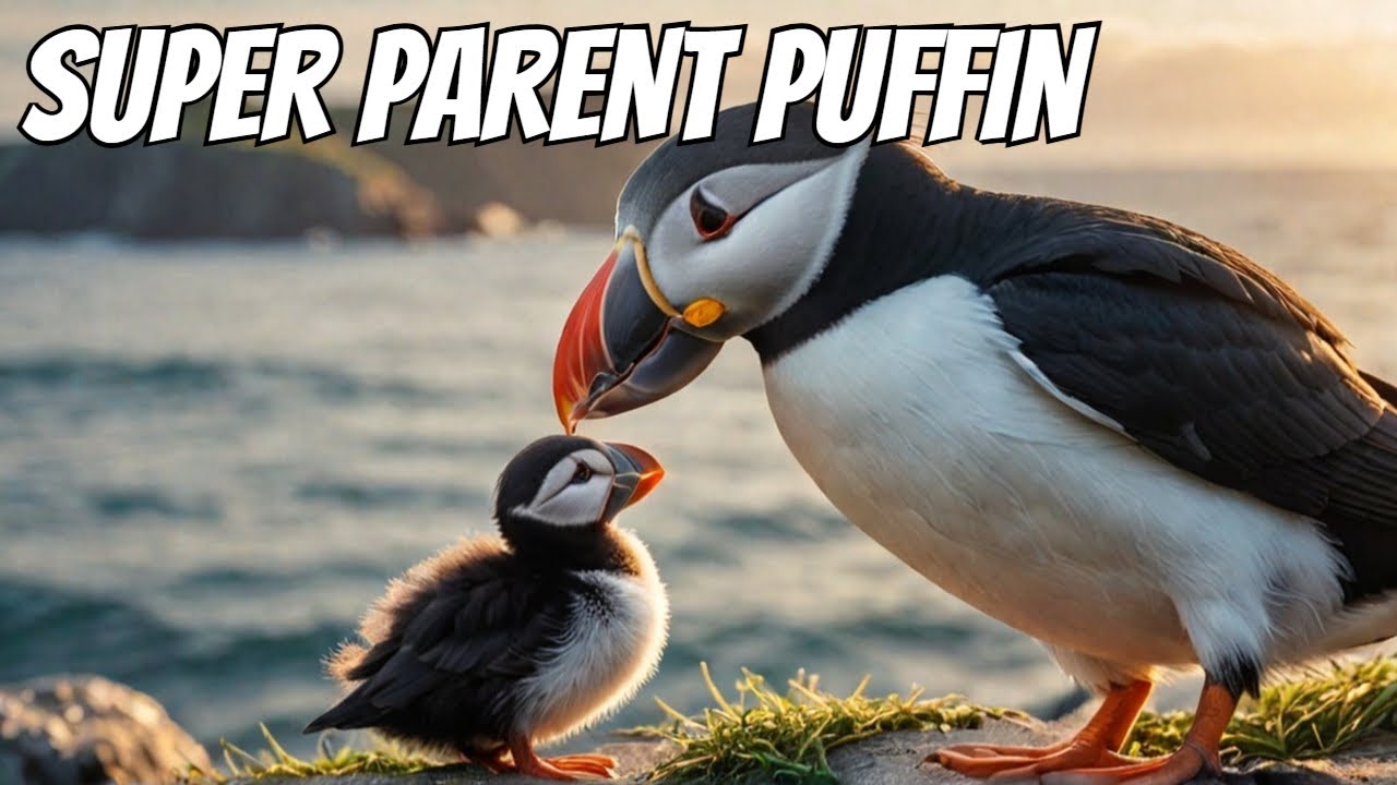 🐦 Crested Puffin&rsquo;s Epic Hunt &ndash; Watch This Super Parent Feed Its Puffling! 🌊✨