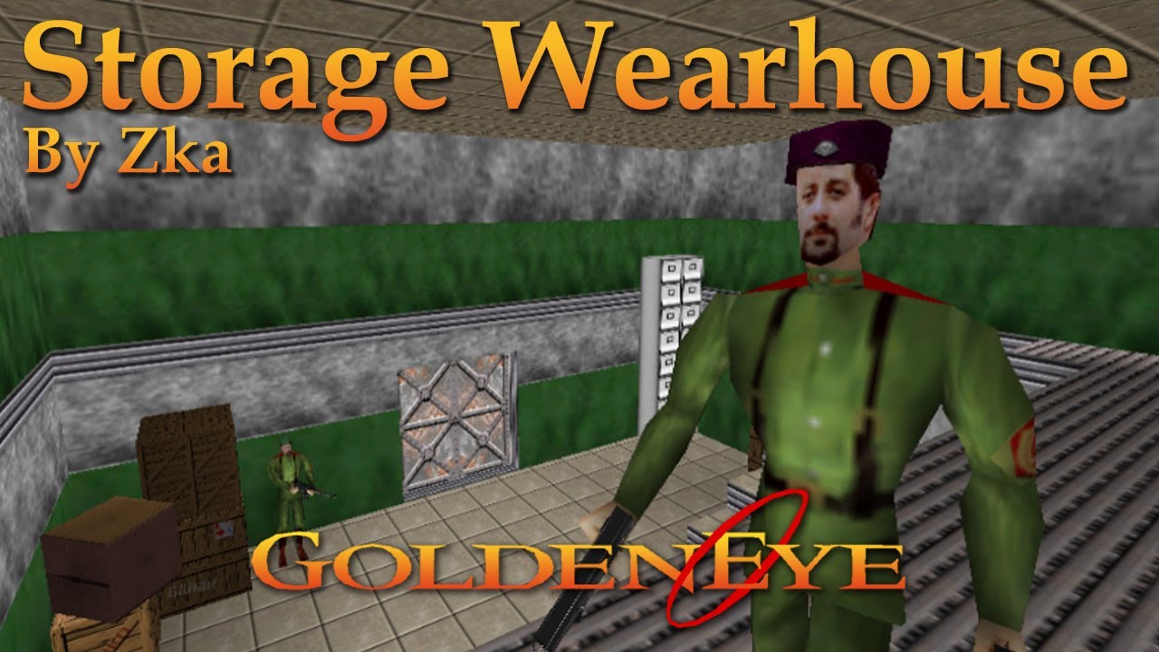 GoldenEye 007 N64 Custom Level - Storage Wearhouse