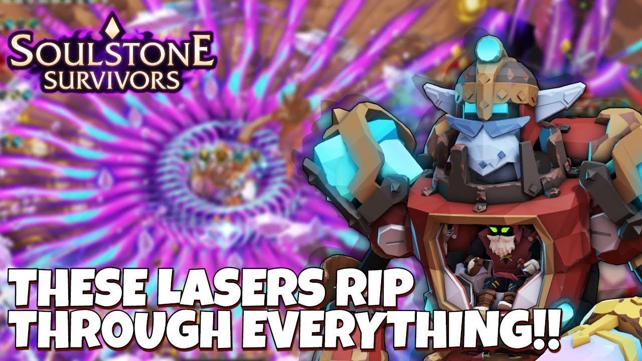 RIP Through Everything With This DESTRUCTIVE LASER Machinist Build | Soulstone Survivors