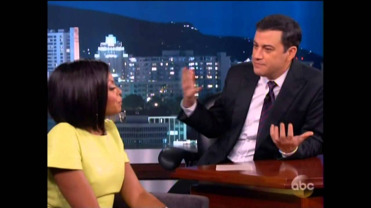Taraji P. Henson on Jimmy Kimmel Sept 5, 2014