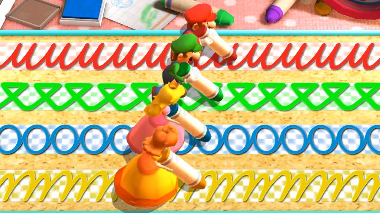 Mario Party The Top 100 MiniGames - Mario Vs Luigi Vs Rosalina Vs Peach (Master Difficulty)