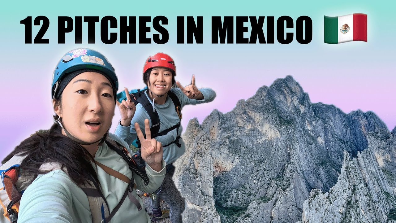 Chicago crew climbs Estrellita (12 pitches, 5.10b/c) in El Potrero Chico