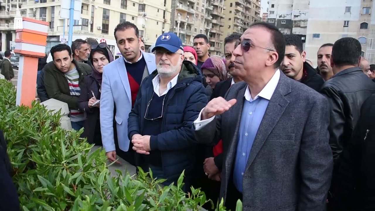 بالفيديو / جولة اللواء محمد الشريف محافظ الإسكندرية التفقدية بالكورنيش بأحياء المنتزة أول وشرق