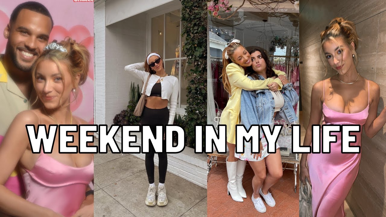 weekend vlog: how to be sober in LA, brand & birthday parties & more!  | Keaton Milburn