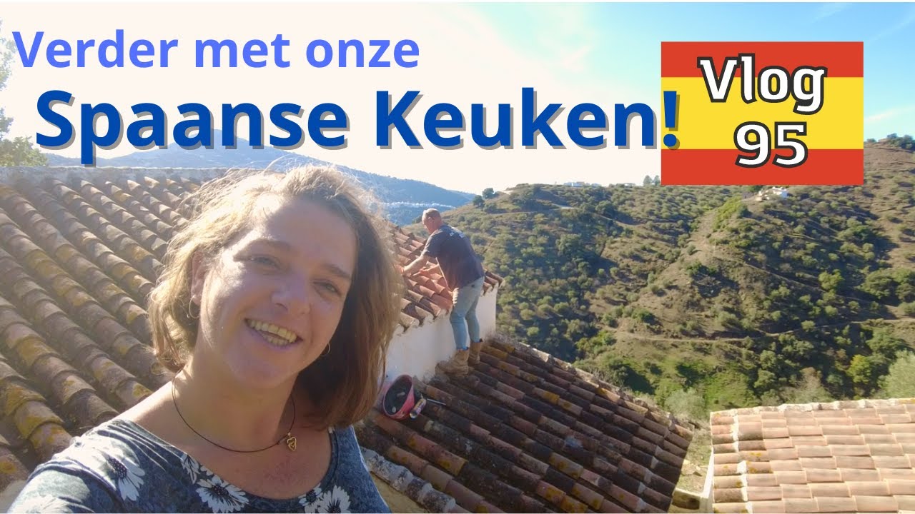 SPAANSE KEUKEN IN ONZE OFF GRID FINCA | KEUKEN METSELEN | OFF GRID LEVEN IN DE ZON #95