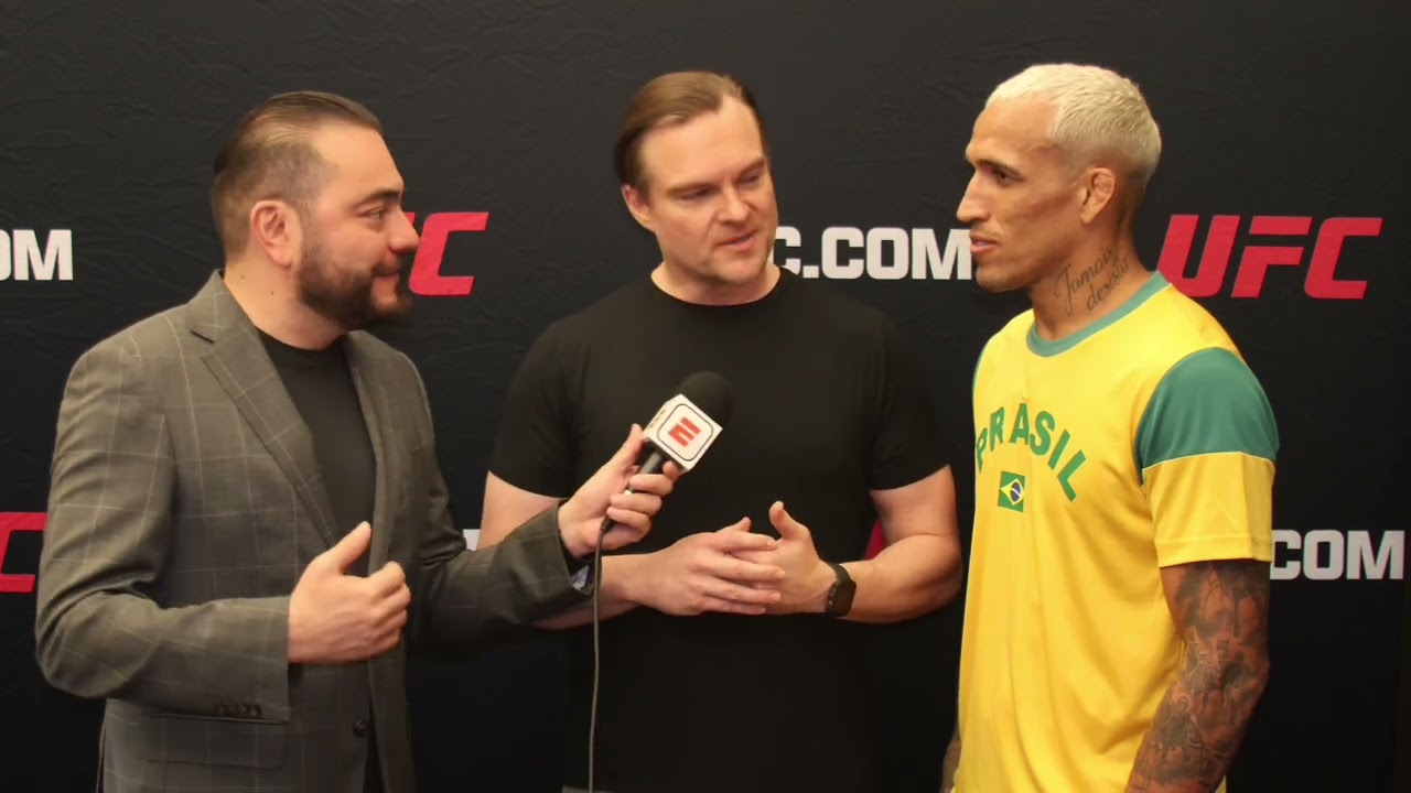 Charles Oliveira: Quiero el BMF para ir por el título