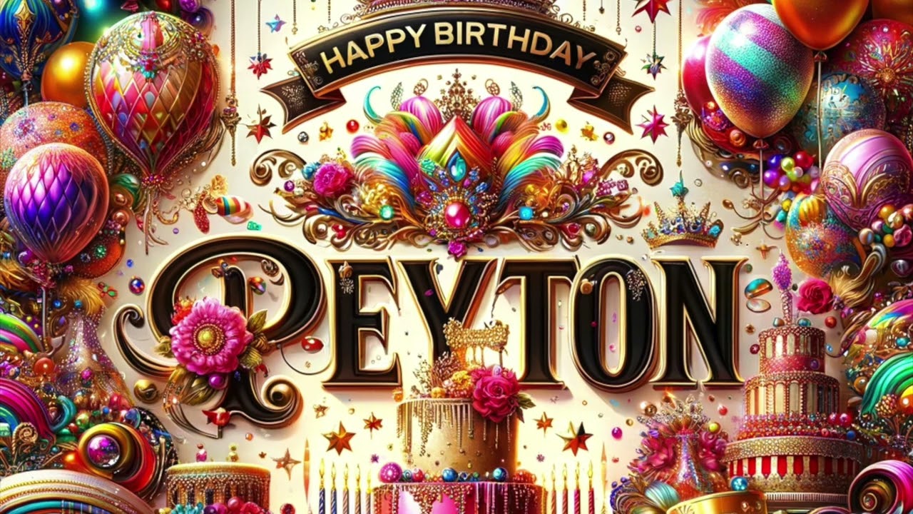 Peyton: Happy Birthday Song for Peyton
