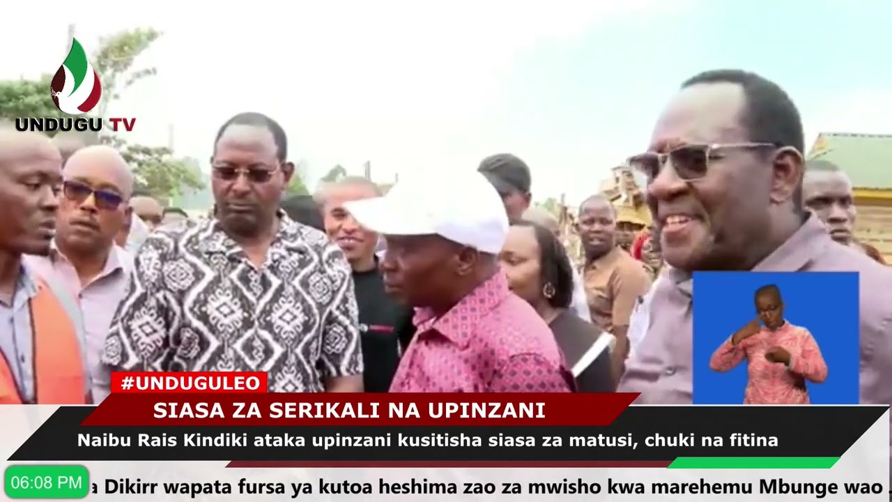 Kithure Kindiki ataka upinzani kusitisha siasa za matusi, chuki na fitina