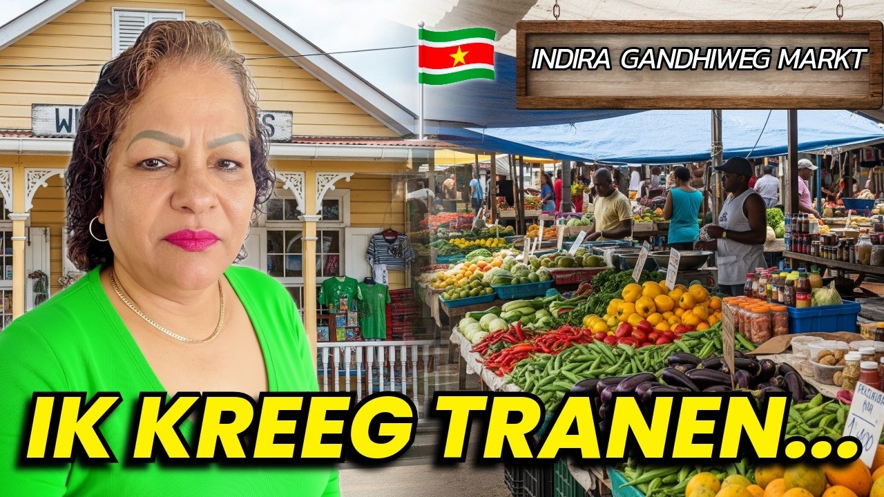 Terugkeer naar Mijn Vroegere Winkel in Suriname + Indira Gandhiweg Markt, Paramaribo 🇸🇷
