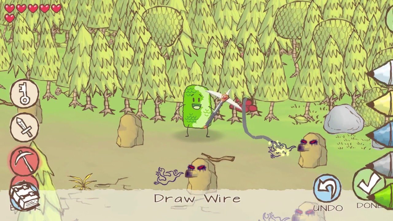 Draw A Stickman: Epic 2- Walkthrough Level 4- A Town in Need