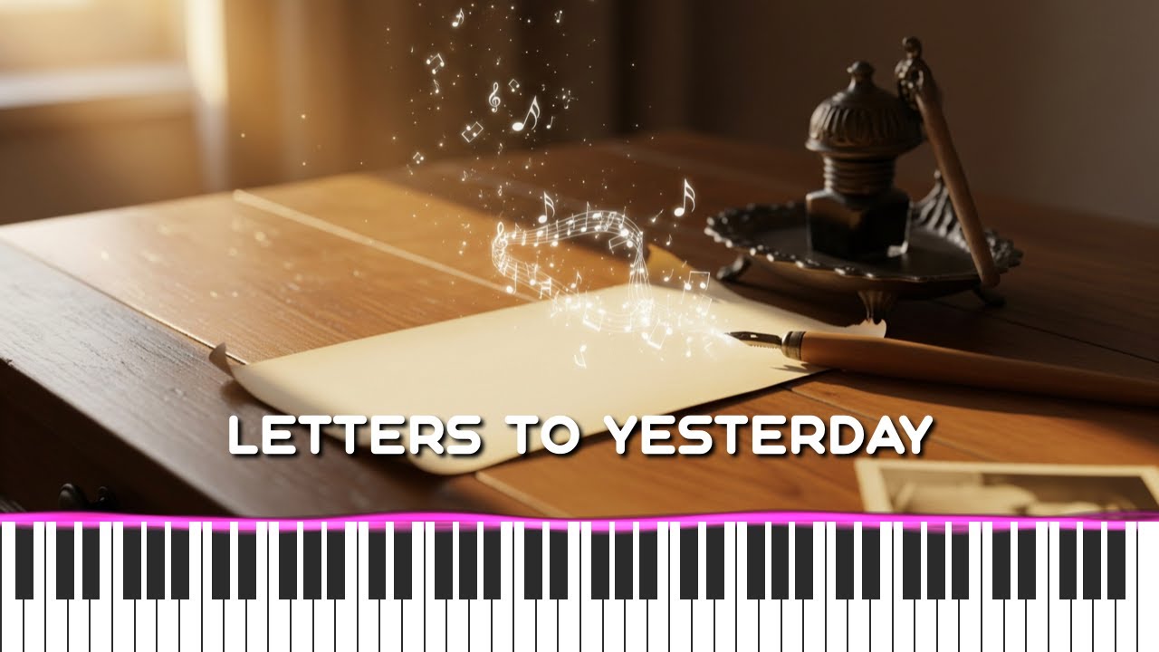 Letters to Yesterday - MIDI Visualization