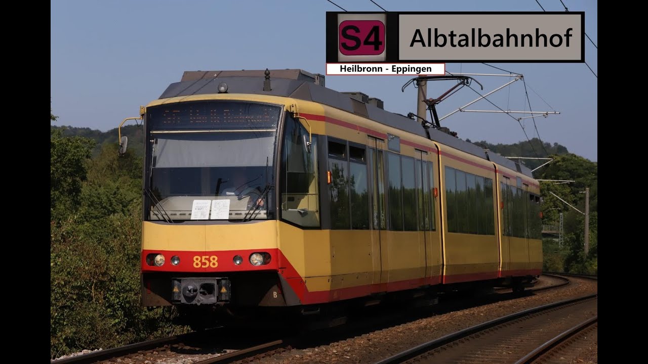 AVG Führerstandsmitfahrt  Heilbronn - Eppingen
