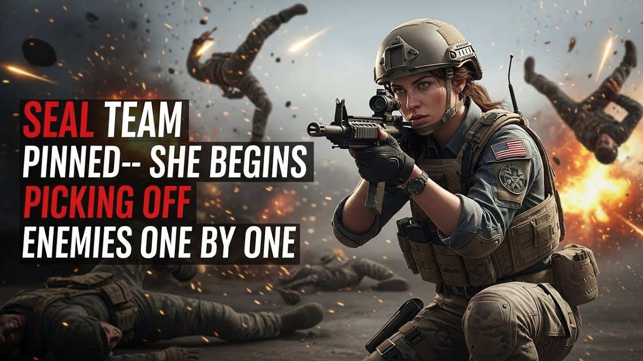 SEAL Team Pinned—She Begins Picking Off Enemies One by One || Emotional Stories