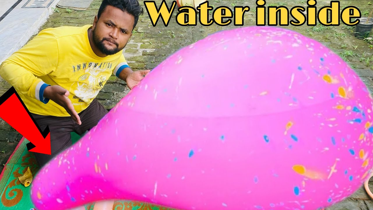 Filling Unlimited Water In Monster Baloon Challenge Super Size Monster balloon VS Water Do Not Try |