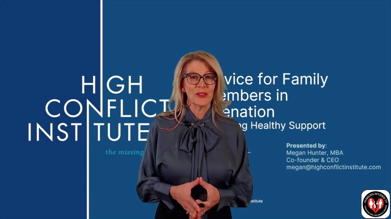 Advice for Extended Family in Alienation - Megan Hunter