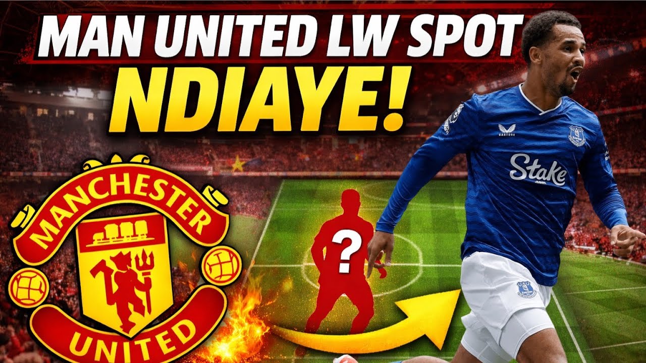MAN UNITED MUST SIGN ILIMAN NDIAYE FOR THAT LW SPOT! PERFECT SIGNING!