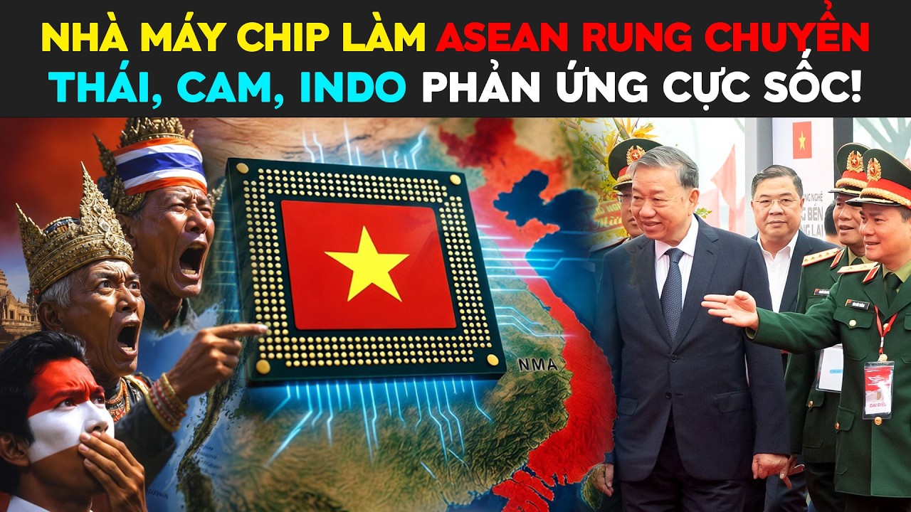 Nhà Máy Chip Việt Nam Làm ASEAN Rung Chuyển: Thái Lan, Campuchia, Indonesia Phản Ứng Cực Sốc!