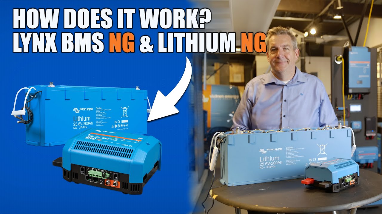 How does the new Victron Energy Lithium NG Battery & BMS NG work?