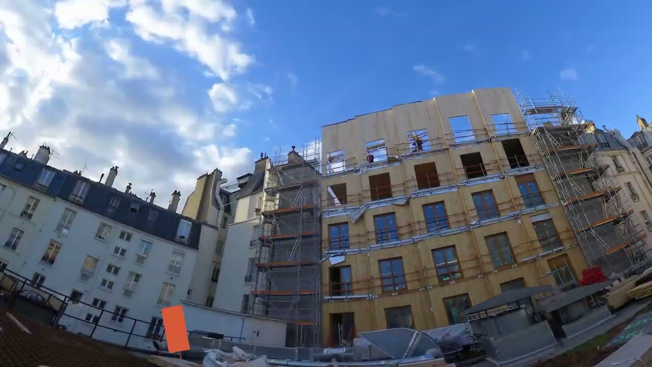 NATION LES PIAULES - BOUYGUES IDF - JBMN Architectes - Architecture PELEGRIN- Timlapse