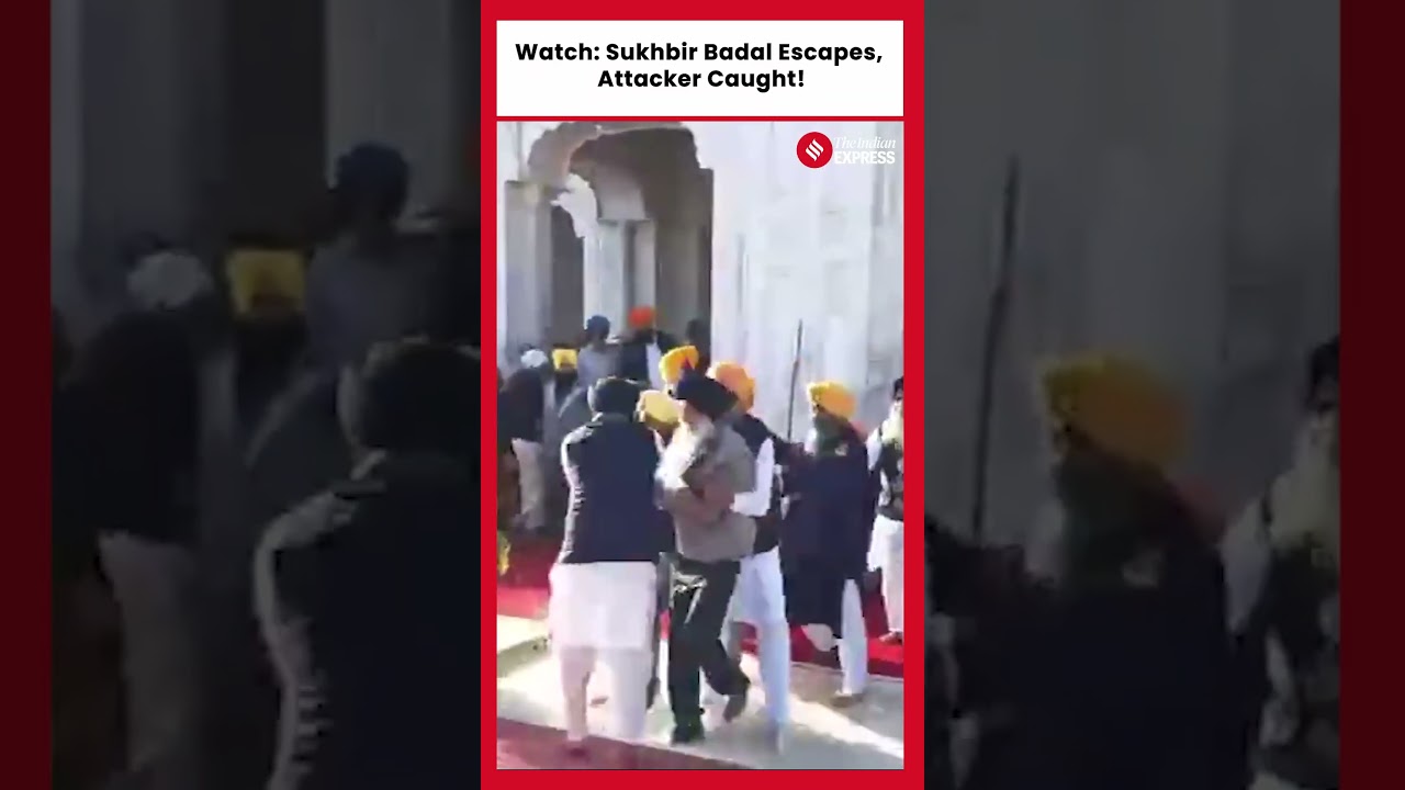 Shots Fired at Golden Temple During Sukhbir Badal&rsquo;s Visit; Attacker Overpowered