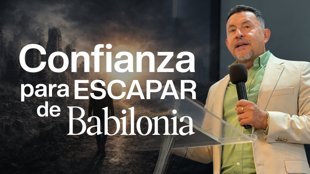 Confianza para escapar de Babilonia - Ps. Omar Saiz | Martes 13 de enero de 2026