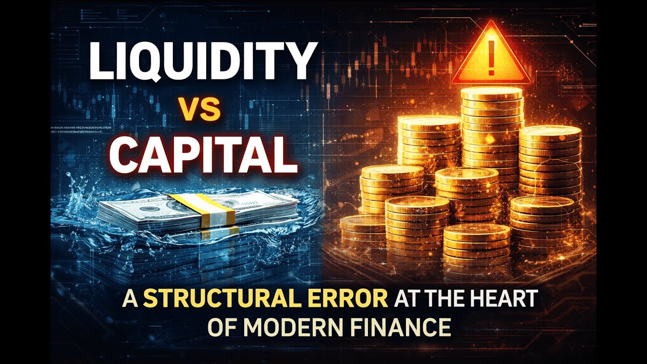 Liquidity vs Capital: A Structural Error at the Heart of Modern Finance