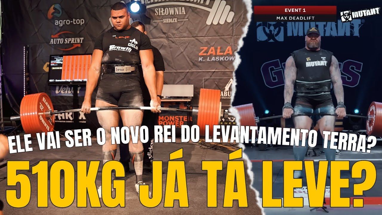 BITELO ESTÁ PRONTO PARA SER O HOMEM MAIS FORTE DO MUNDO E SUPERAR O THOR COM MAIS DE 510KG NO TERRA?