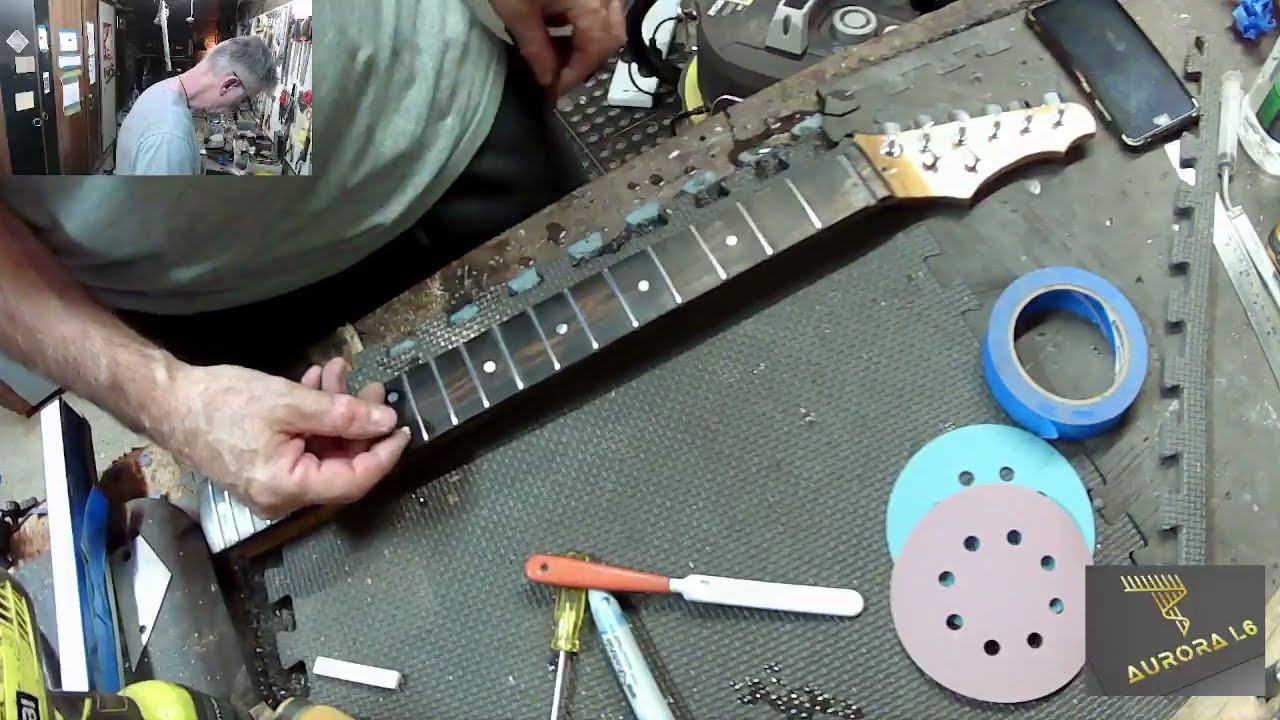 Fret Level and new Nut! (Part 5/9)