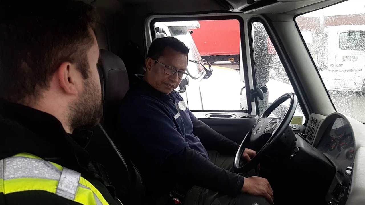 In Cab Inspection- TRontario Truck Driving School.