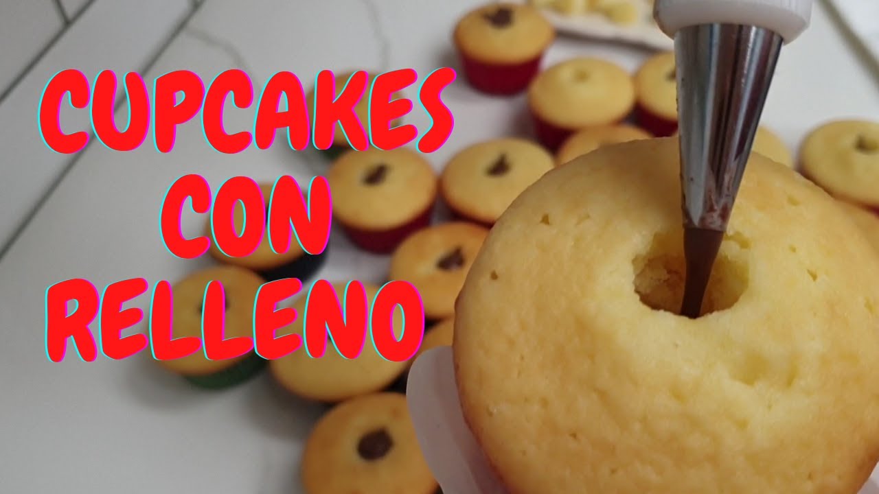F&aacute;cil manera de rellenar tus Cupcakes