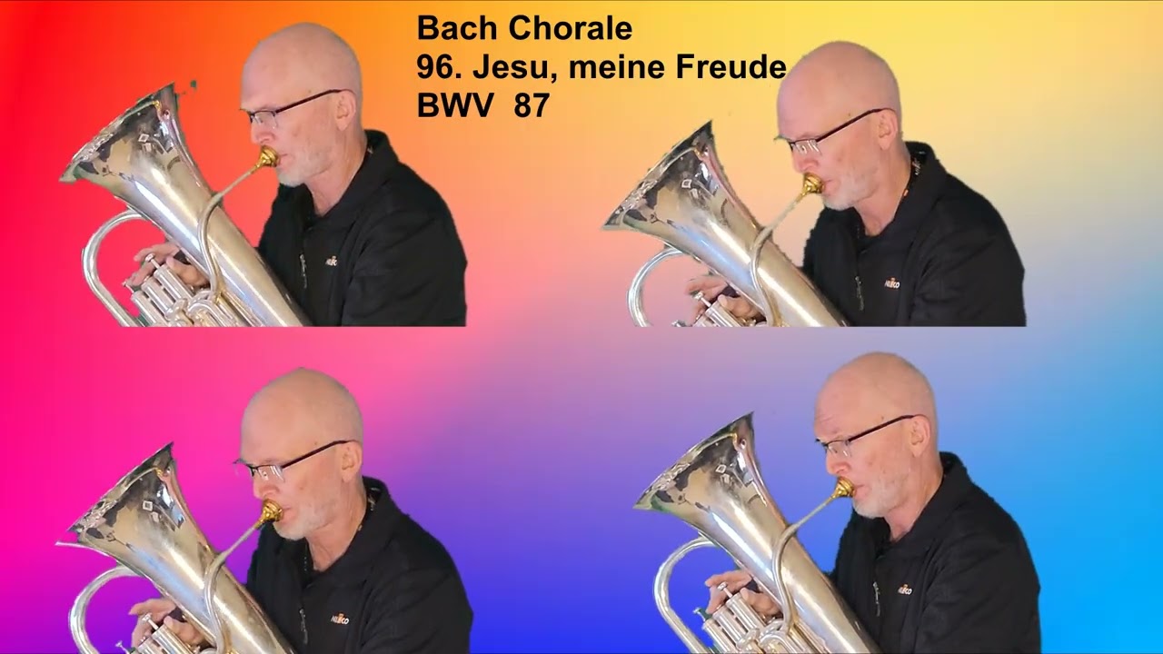 Bach Chorale 96  Jesu, meine Freude   BWV 87