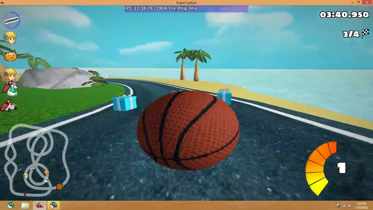 STK 1.5 - Volcan Island (5:38.031 minutes - 4 laps)